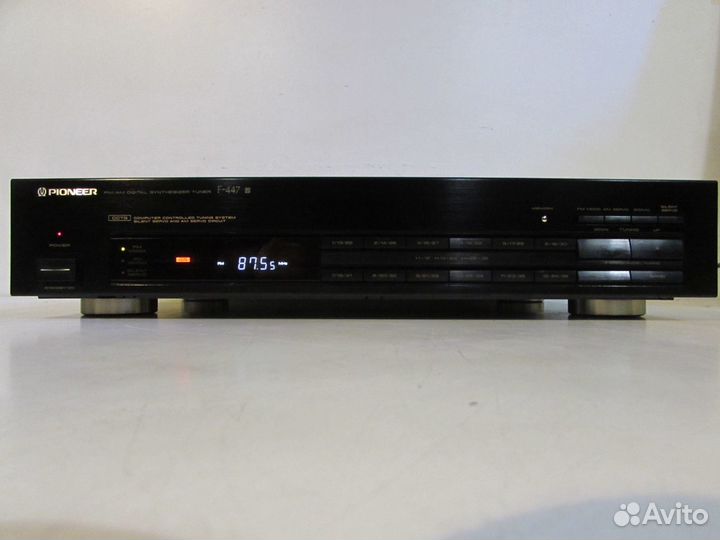 Pioneer F-447 Стерео Тюнер Japan 1990г
