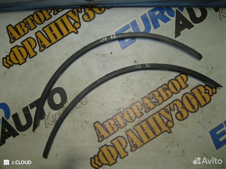 Молдинг на крыло на renault logan LS0G/LS12, LS0H