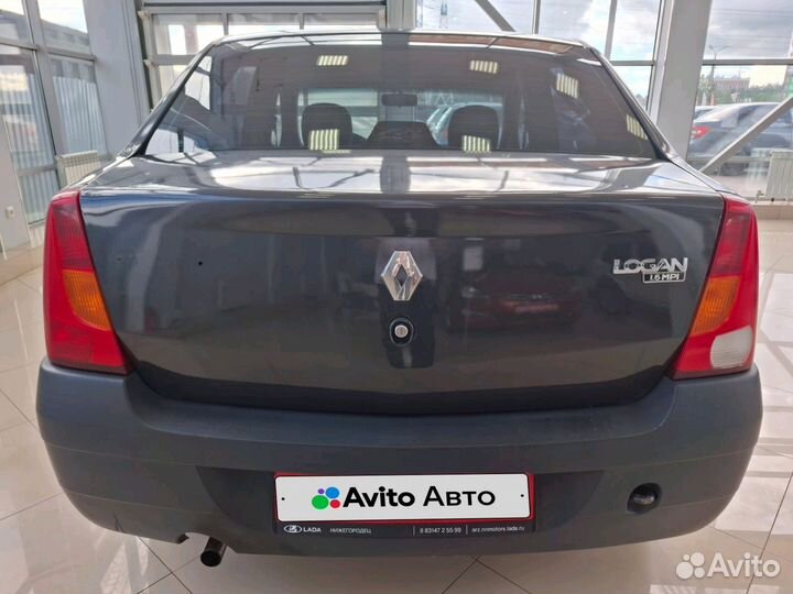 Renault Logan 1.6 МТ, 2007, 274 620 км