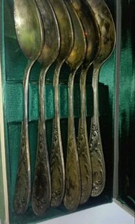 Ложки мельхиор набор СССР