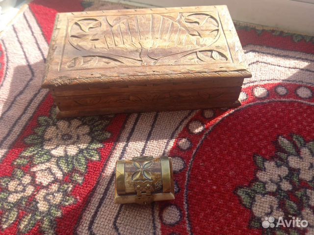 Шкатулка из рога