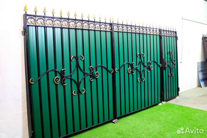 Ворота и калитка №41