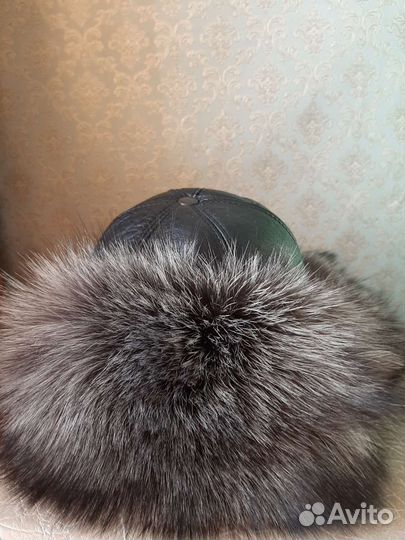 Шапка из чернобурки мужская и женская