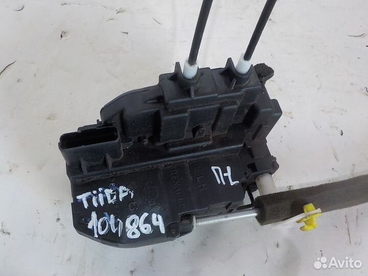 Замок двери передний левый nissan tiida