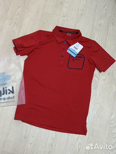 Поло рубашка муж M,L,XL «Kilpi» Givry. Red