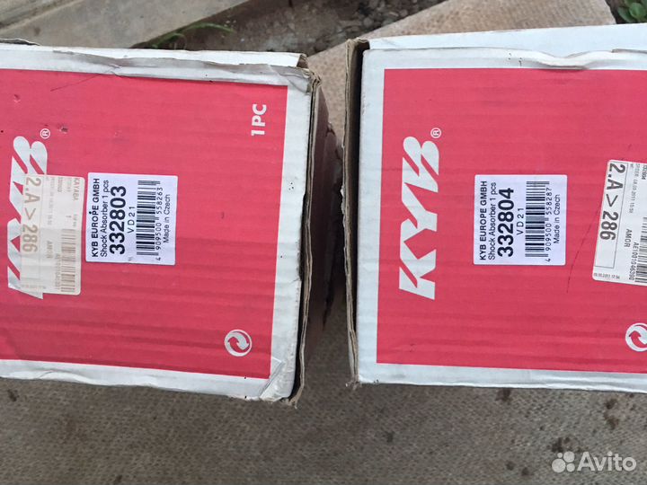 Передний амортизатор suzuki ignis 2