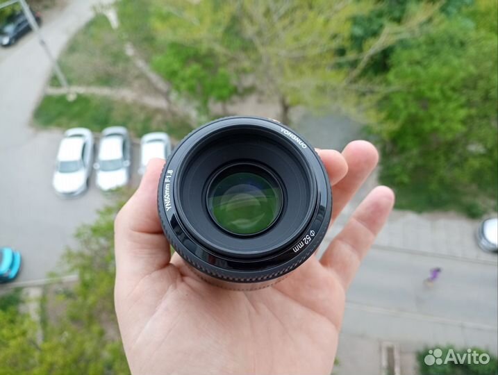 Объектив для canon 50 mm 1.8