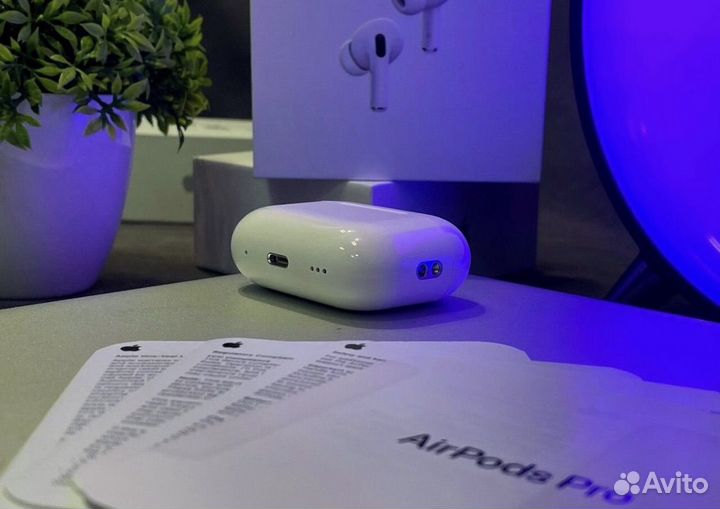 AirPods Pro 2 NEW (Гарантия/Доставка + Чехол)