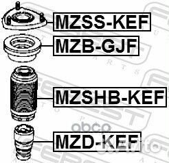 Опора амортизатора mazda 3/6/CX-5 11- пер