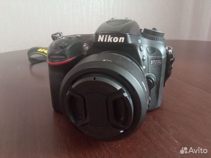 Фотоаппарат nikon d7200 + объективы