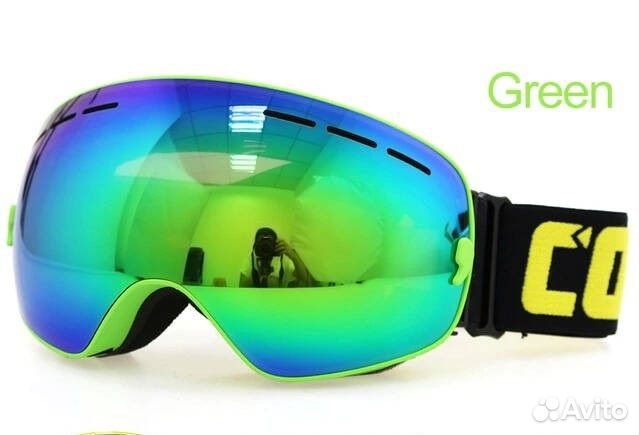 Маска горнолыжная copozz Green