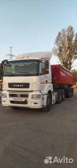 КАМАЗ 65206 с полуприцепом, 2018