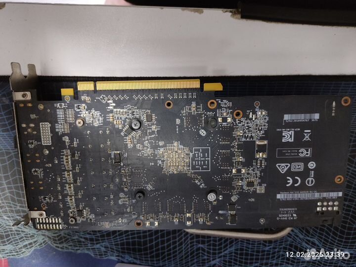 Видеокарта Radeon rx 570 armor 8gb OC