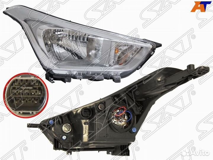 Фара hyundai creta 16-21 RH ST-121-1111R
