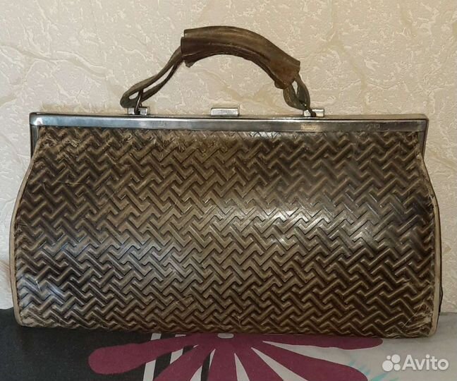 Сумочка кожа 60-70г СССР