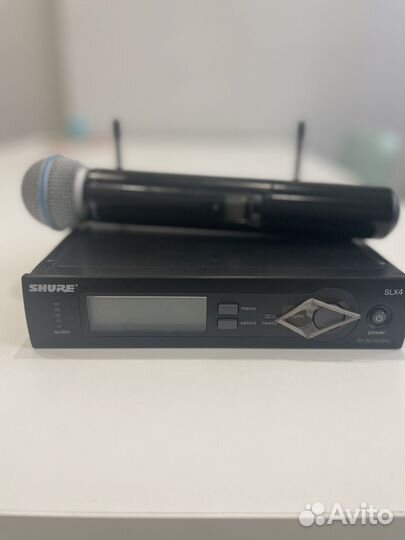 Микрофон Shure beta 58a Slx4