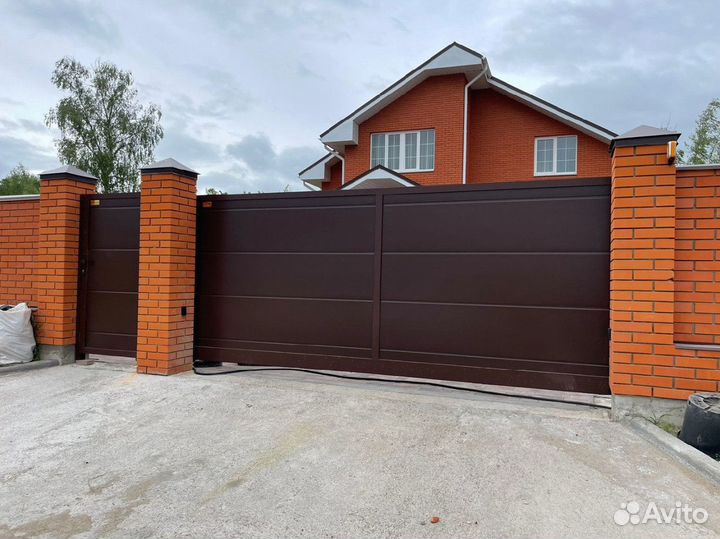 Откатные ворота и автоматика для ворот с гарантией