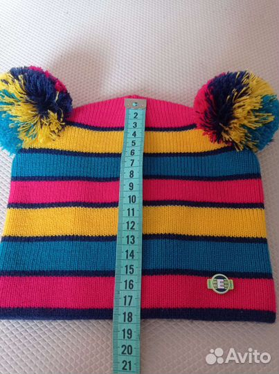 Шапка для девочки весенняя 48-50