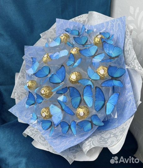 Букеты из бабочек