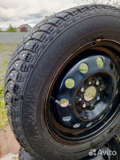 Зимняя резина с дисками r14