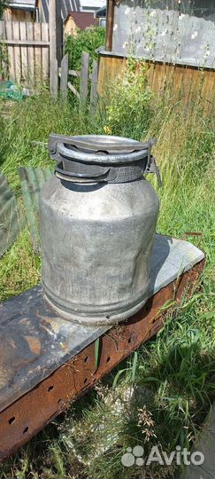 Фляга алюминиевая бу 40л