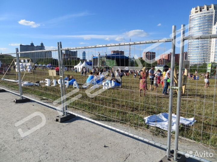 Башмак для временных ограждений