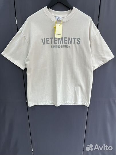 Футболка vetements limited edition (новинка)