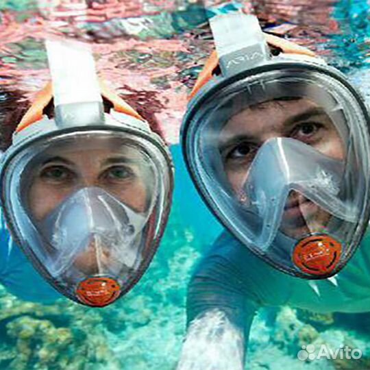 Маска для подводного плавания снорклинга Easybreat