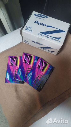 Аудиокассеты новые запечатанные