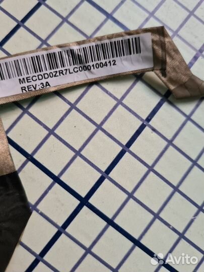 Шлейф матрицы Acer 5553, 5745P, 5820T