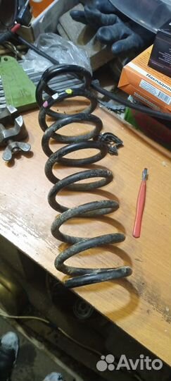 Пружина задняя Рено флюенс