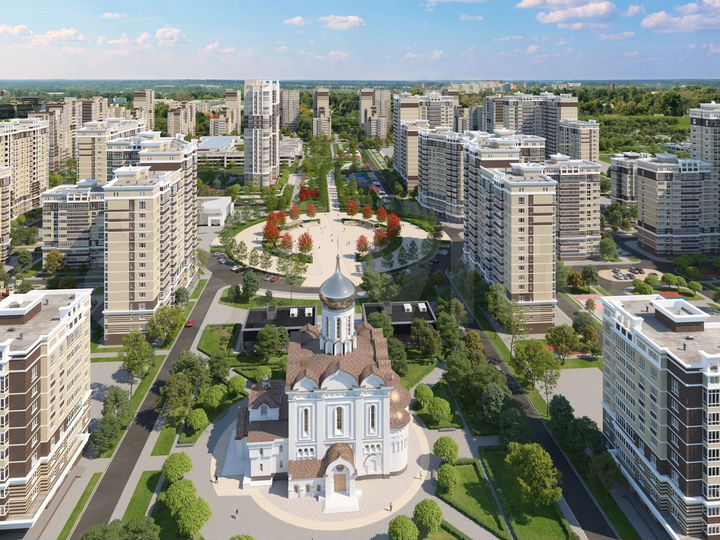 Квартира-студия, 26,3 м², 4/20 эт.