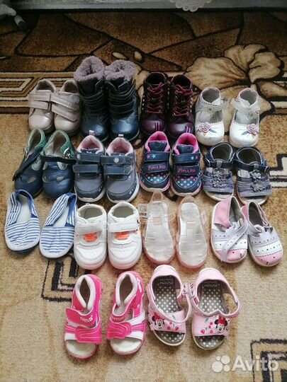 Пакет обуви от 19 до 22