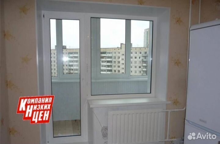 Балконный блок пвх. Рассрочка