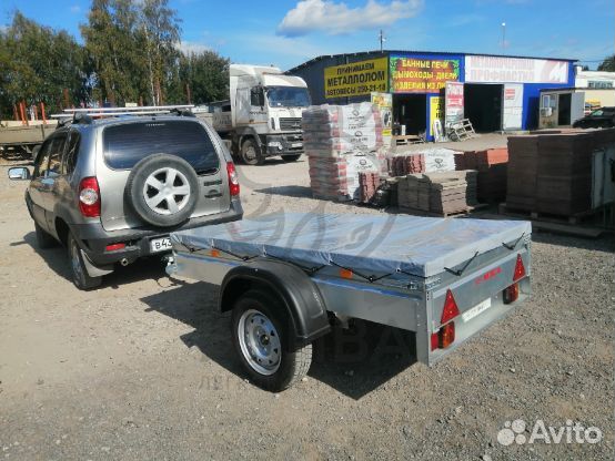 Прицеп 00.002 с тентом 30 см. Комплектующие AL-KO