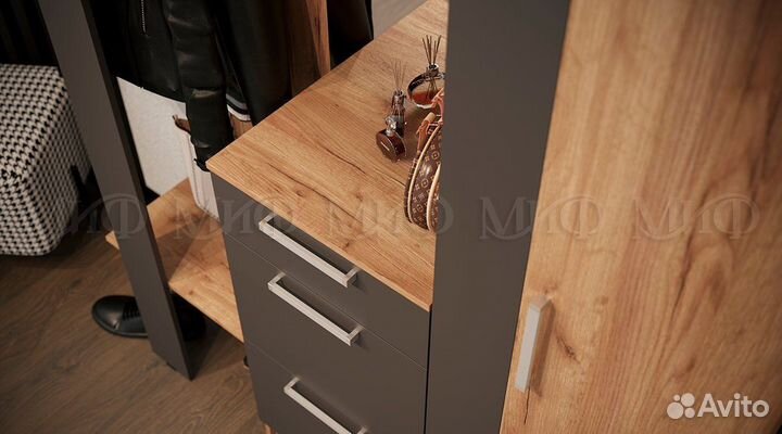 Прихожая Мартина графит