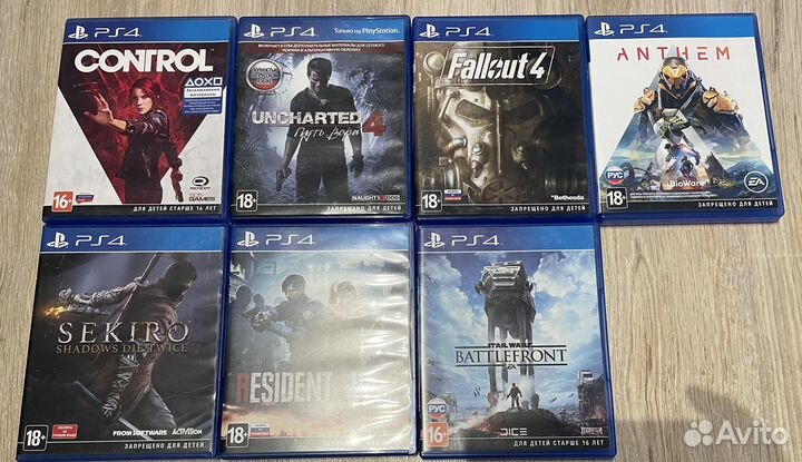 Игры на PS3 и PS4
