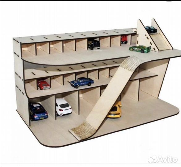 Детская парковка для машинок