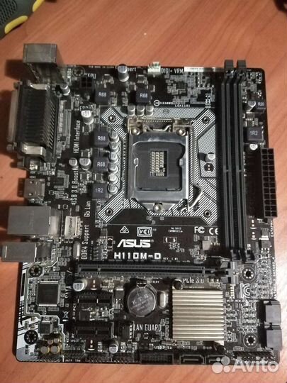 Нерабочая Материнская плата lga 1151
