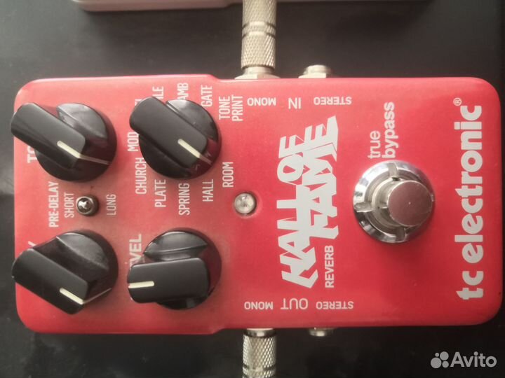 Tc electronic hall of fame гитарная педаль эффекта