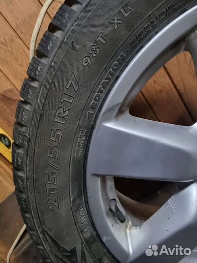 R17 Nokian Tyres Nordman 7 215/55, PCD 5x114.3 DIA 66.1