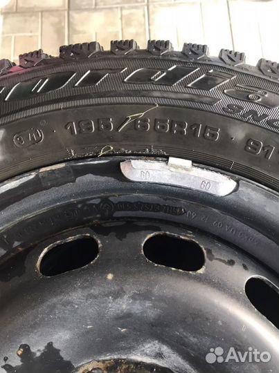 Зимняя резина r15 на дисках