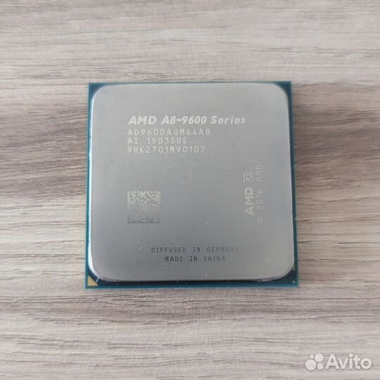 Процессор AMD A8-9600