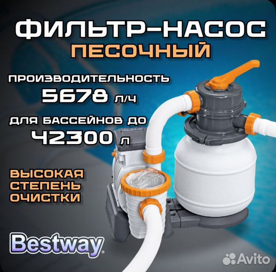 Каркасный бассейн Bestway Steel Pro Max 427х122см