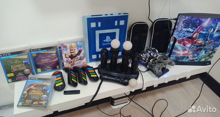 Мега комплект move Sony PS3