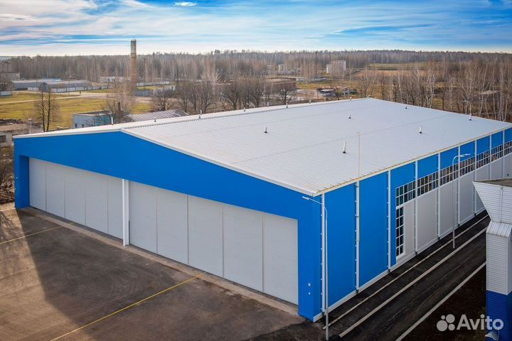 Продажа ангаров из сендвича под ключ, арт:Dxy-7572