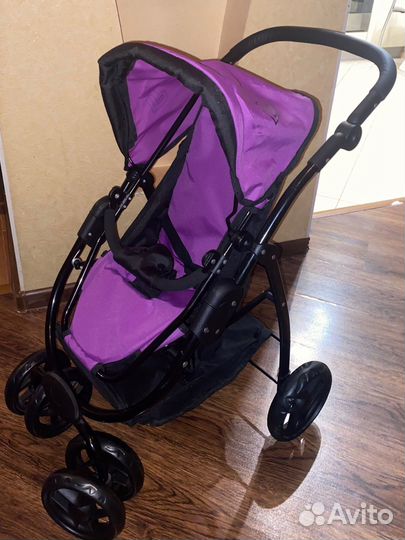 Детская коляска 2в1 для кукол