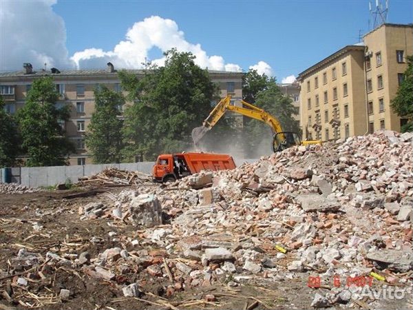 Приму грунт, строительный мусор