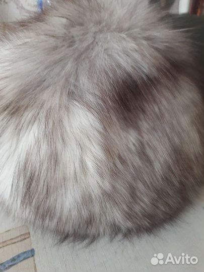 Шапка женская песцовая новая