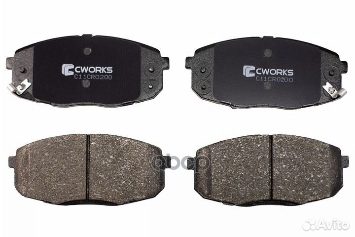 Колодки передние hyundai i30 07/KIA ceed 07/C